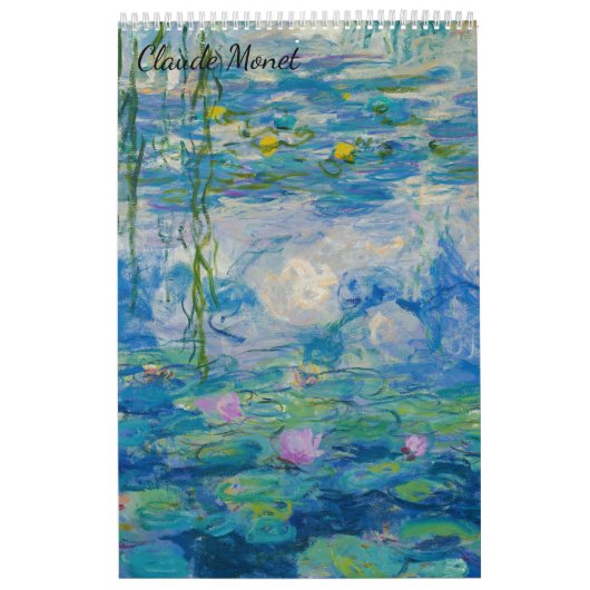 Calendrier par Claude Monet (Protection)