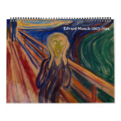 Calendrier par Edvard Munch. (Protection)