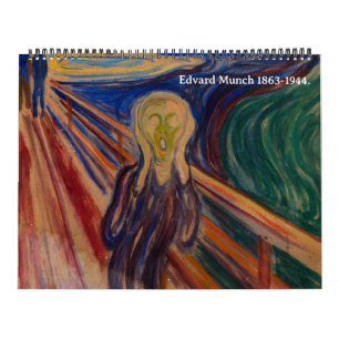 Calendrier par Edvard Munch.