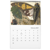 Calendrier par Emile-Allain Seguy (Feb 2027)