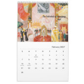Calendrier par Florine Stettheimer (Feb 2027)