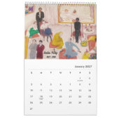 Calendrier par Florine Stettheimer (Jan 2027)