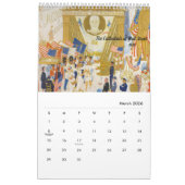 Calendrier par Florine Stettheimer (Mar 2026)