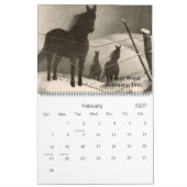 Calendrier par Grant Wood (Feb 2027)