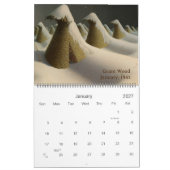 Calendrier par Grant Wood (Jan 2027)