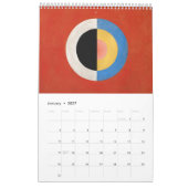 Calendrier par Hilma af Klint (Jan 2027)