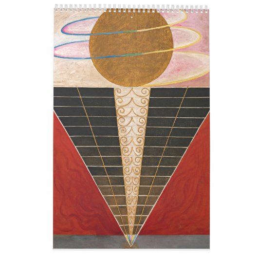 Calendrier par Hilma af Klint (Dos)