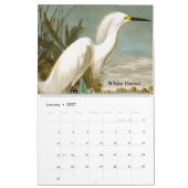 Calendrier par John James Audubon (Jan 2027)