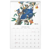 Calendrier par John James Audubon (Jan 2027)