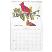 Calendrier par John James Audubon (Mar 2027)
