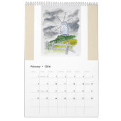 Calendrier par le doyen de Carly Elise (Feb 2026)