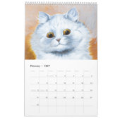 Calendrier par Louis Wain (Feb 2027)