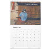 Calendrier par Maynard Dixon (Feb 2027)