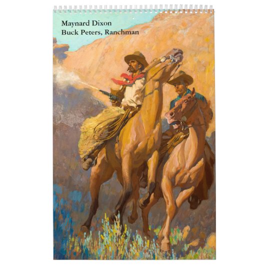 Calendrier par Maynard Dixon (Protection)