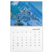 Calendrier par Nicholas Roerich (Jan 2027)