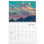 Calendrier par Nicholas Roerich (Mar 2026)