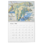 Calendrier par Peintures du 20e siècle (Jan 2026)