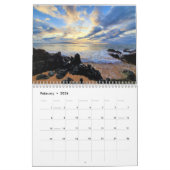 Calendrier Paradis des îles tropicales Maui Hawaii (Feb 2026)