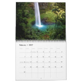 Calendrier Paradis des Tropiques de Taille Moyenne (Feb 2027)