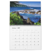 Calendrier Paradis des Tropiques de Taille Moyenne (Jan 2027)