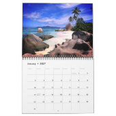 Calendrier Paradis Tropical (Jan 2027)