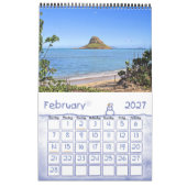 Calendrier Paradise (Feb 2027)