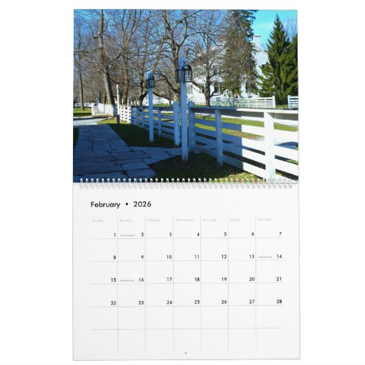 Calendrier Paramètres historiques (Feb 2026)