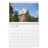 Calendrier Parc Guell 2014 (Mar 2026)