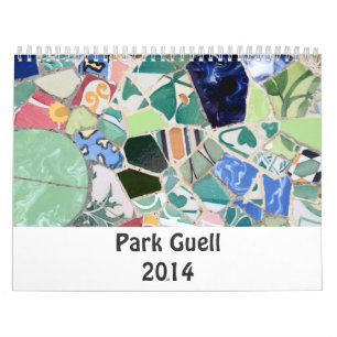 Calendrier Parc Guell 2014