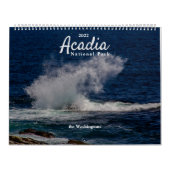 Calendrier Parc national Acadia (Protection)