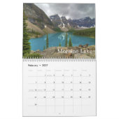 Calendrier Parc national Banff Canada (Feb 2027)
