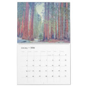 Calendrier Parc national de Sequoia Paysages forestiers (Jan 2026)