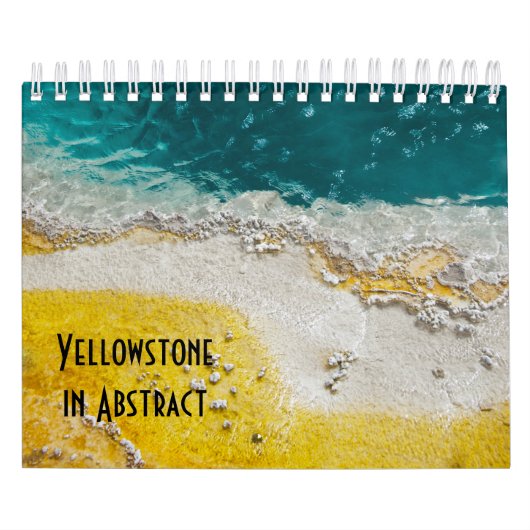 Calendrier Parc national de Yellowstone en Abstrait (Protection)