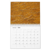 Calendrier Parc national de Yellowstone en Abstrait (Jan 2026)