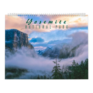 Calendrier Parc national de Yosemite