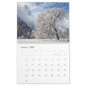 Calendrier Parc national de Yosemite (Jan 2027)