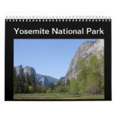 Calendrier Parc national de Yosemite (Protection)