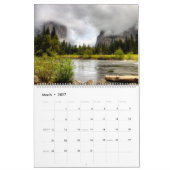 Calendrier Parc national de Yosemite (Mar 2027)