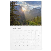 Calendrier Parc national de Yosemite Pittoresque vues (Jan 2026)