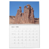 Calendrier Parc national des Arches (Mar 2026)