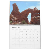 Calendrier Parc national des Arches (Feb 2027)
