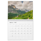 Calendrier Parc national des GlaciersCalendrier (Feb 2027)