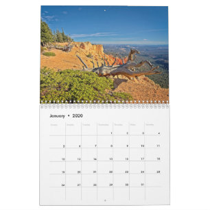 Calendrier Parc national du Canyon de Bryce