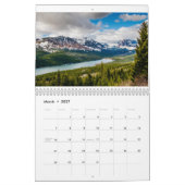 Calendrier Parc national du Glacier (Mar 2027)