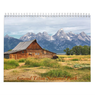 Calendrier Parc national grand de Teton