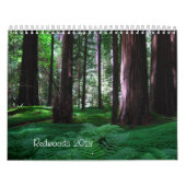 Calendrier Parcs d'état de séquoia (Protection)