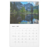 Calendrier Parcs nationaux d'Amérique (Mar 2027)
