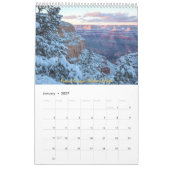 Calendrier Parcs nationaux d'Amérique (Jan 2027)
