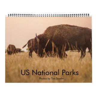 Calendrier Parcs nationaux des USA