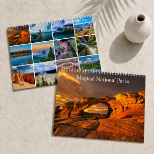 Calendrier Parcs Nationaux Magiques Paysages de Nature 2027